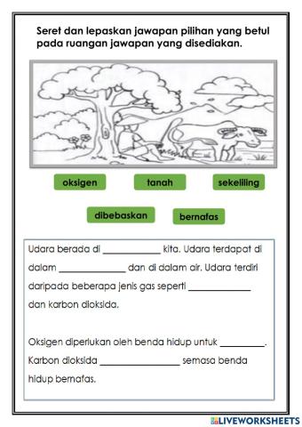 Bumi tahun 2 (latihan 3)