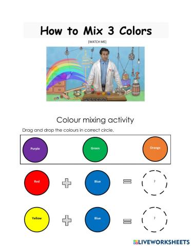 Mixing Colours