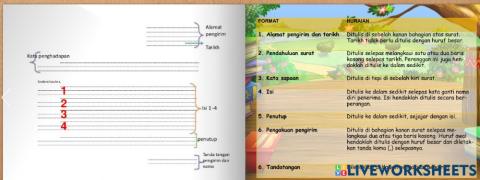 Format Surat Tidak Rasmi