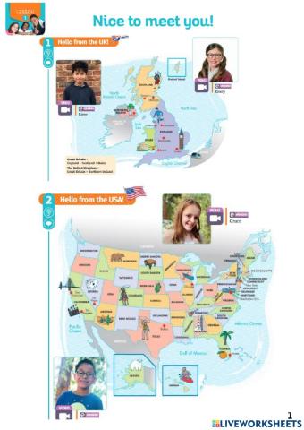 New E for English 6 U1L1