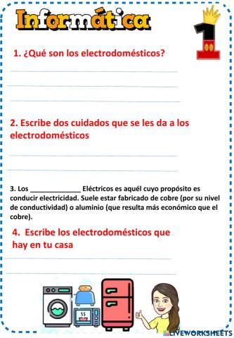 Los  electrodomesticos