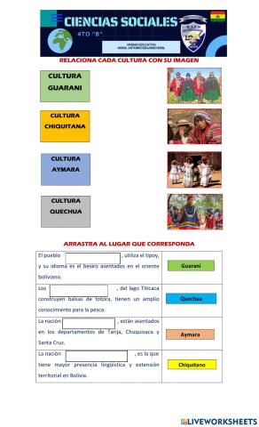 Culturas del pueblo boliviano