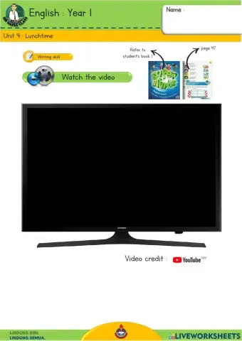 English Y1 - Lunchtime 04