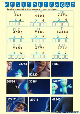 Multiplicação Básica c 4