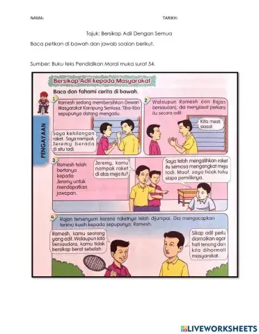 Bersikap Adil dengan Semua