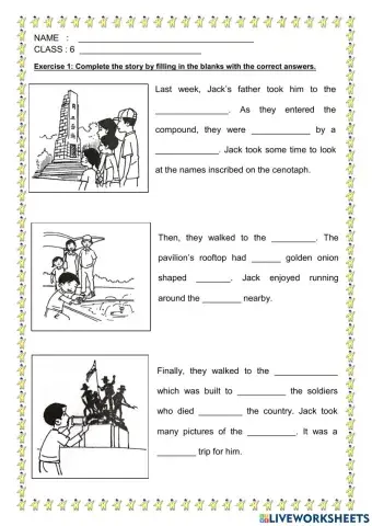 Unit 12: Land of Glory