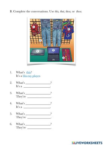 Demonstrative Pronoun