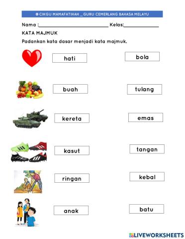 Bahasa melayu tahun 3