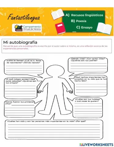 Autobiografía corta