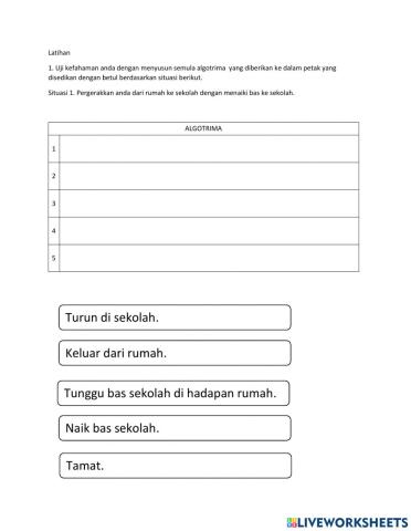 Algotrima rbt tahun 4