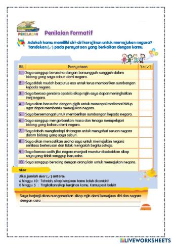 Penilaian Kerajinan Sendiri