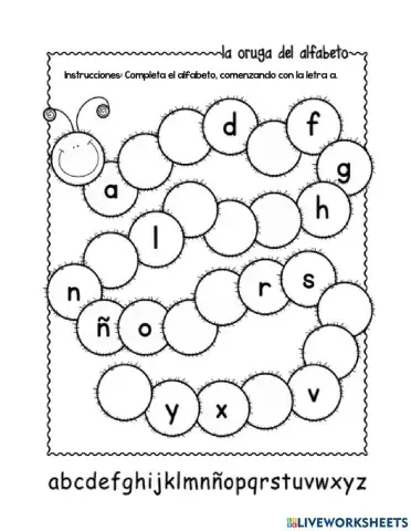 Completar abecedario