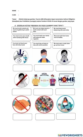 We must and mustn't do