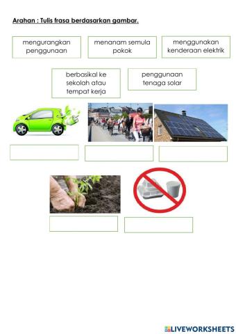 Bahasa Melayu Tahun 5 Susun perkataan