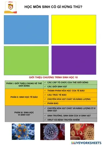 Giới thiệu sinh học 10