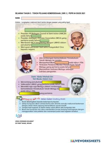 Tokoh pejuang kemerdekaan s3