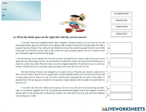 Narrative Text Exercise 1