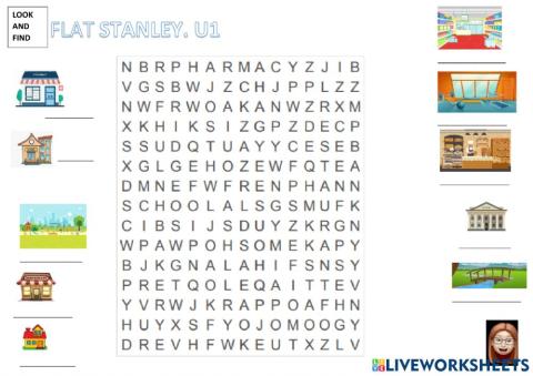 Wordsearch places