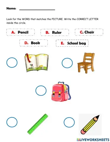 Things in the Classroom