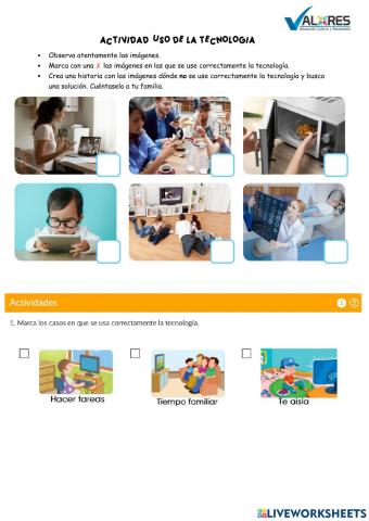Uso de la tecnología