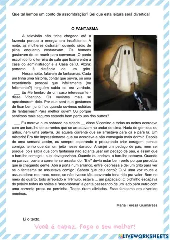 Leitura da Semana: O fantasma