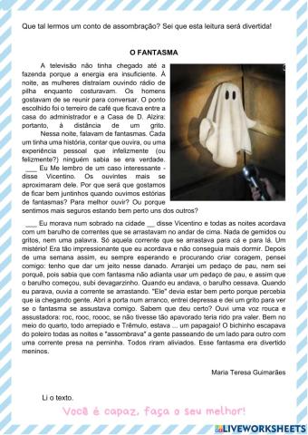 Leitura da Semana: O fantasma