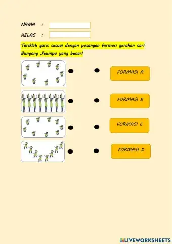 Formasi Tari Bungong Jeumpa