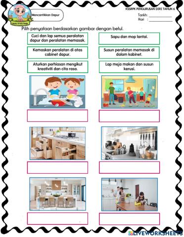 Langkah mencantikkan dapur