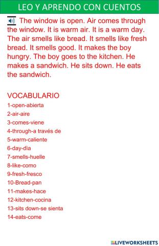 Aprendo con cuentos 1