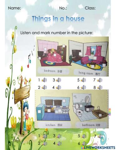 E-pen 2- Things in the house