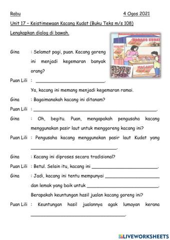Unit 17 - Keistimewaan Kacang Kudat