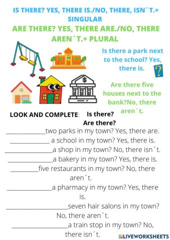 Questions there is and there are