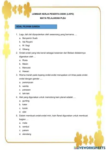 Lkpd plbj