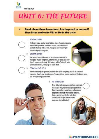 The future - 5th grade