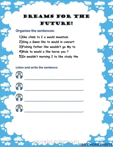 Dreams for the future