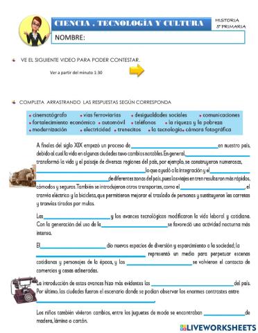 Ciencia, tecnología y cultura