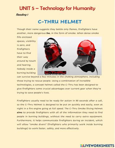 C-Thru Helmet
