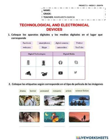 PROJECT 3 - Week 2 - eighth