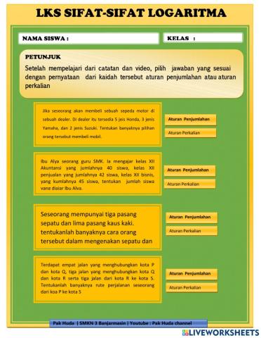 LKS Kaidah Pencacahan 01