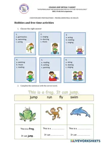 Cuestionario Tercer Periodo