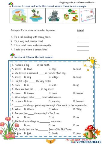 Unit 1: What's your address?