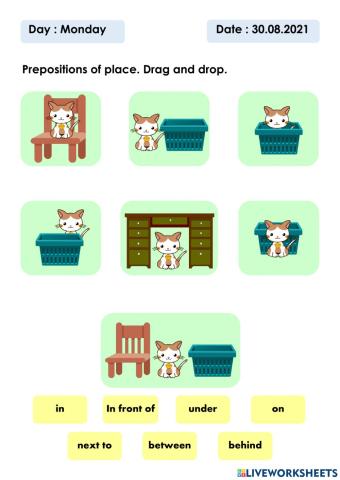 Prepositions of Place