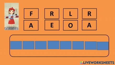 Palabras de la farolera