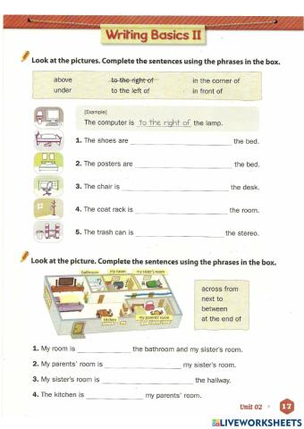 30.8 writing - my room