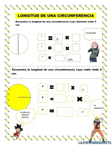 Longitud de una circunferencia