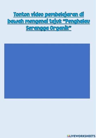 Penghalau Serangga Organik