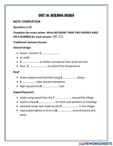 Complete IELTS 4-5 Unit 10 Listening SB