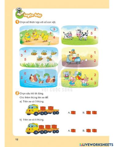 Các số từ 0 đến 5 (tiết 3)