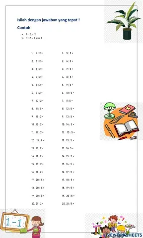 Keterampilan  berhitung 1