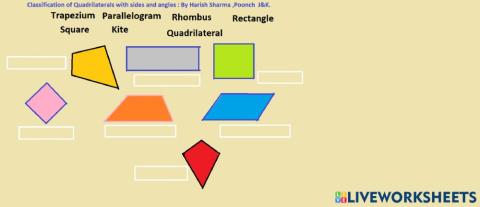 Classification of Quadrilaterals